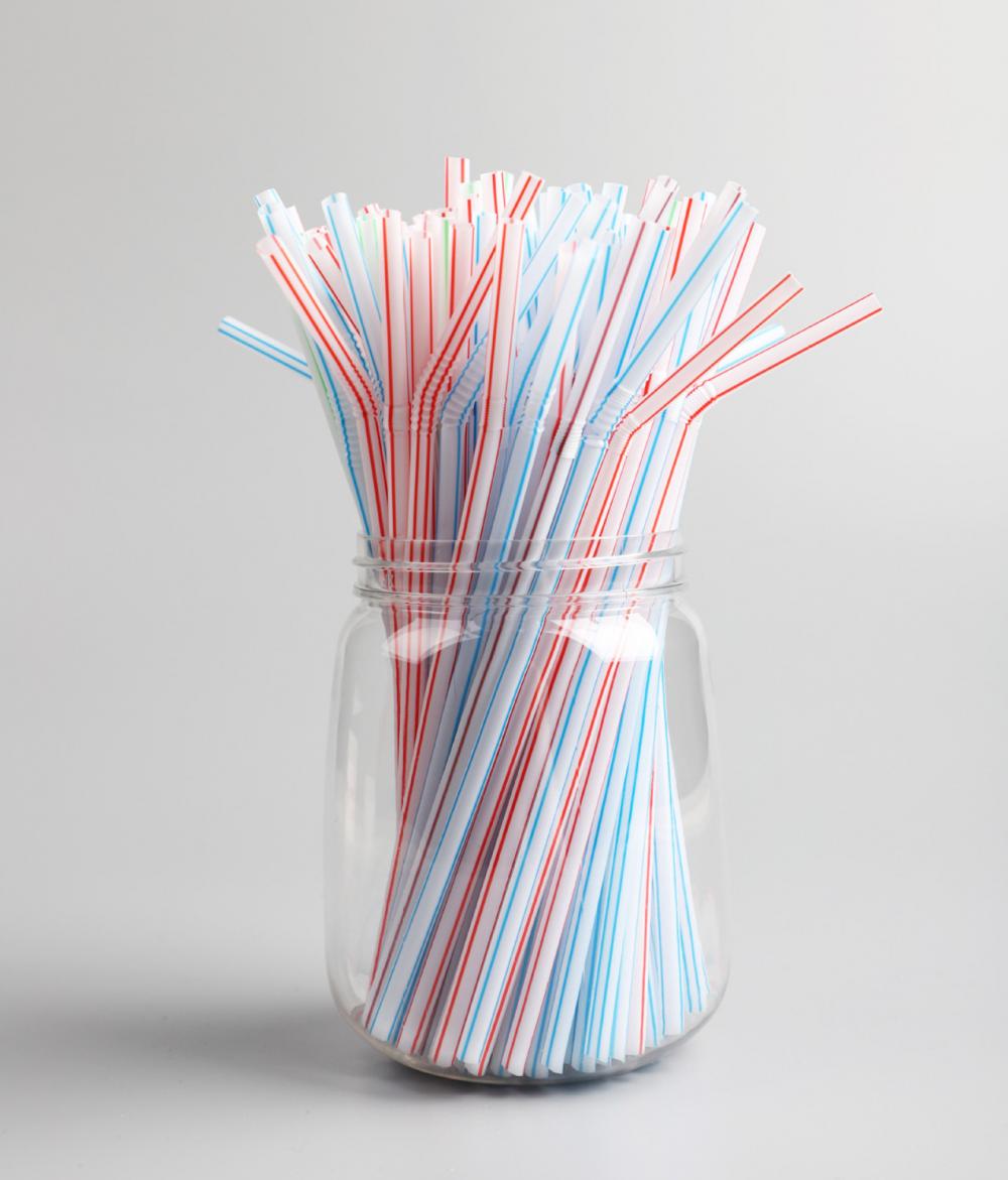 Compostable PLA  Party Bendy Straws