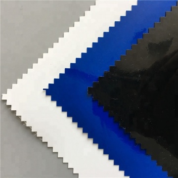 0.8mm Shiny Mirror Surface Pu Artificial Leather