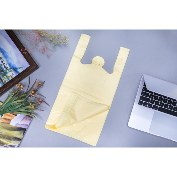HDPE Plastic T-Shirt Bag in Color