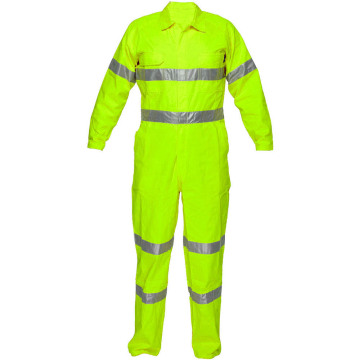 High visibility working clothes coverall