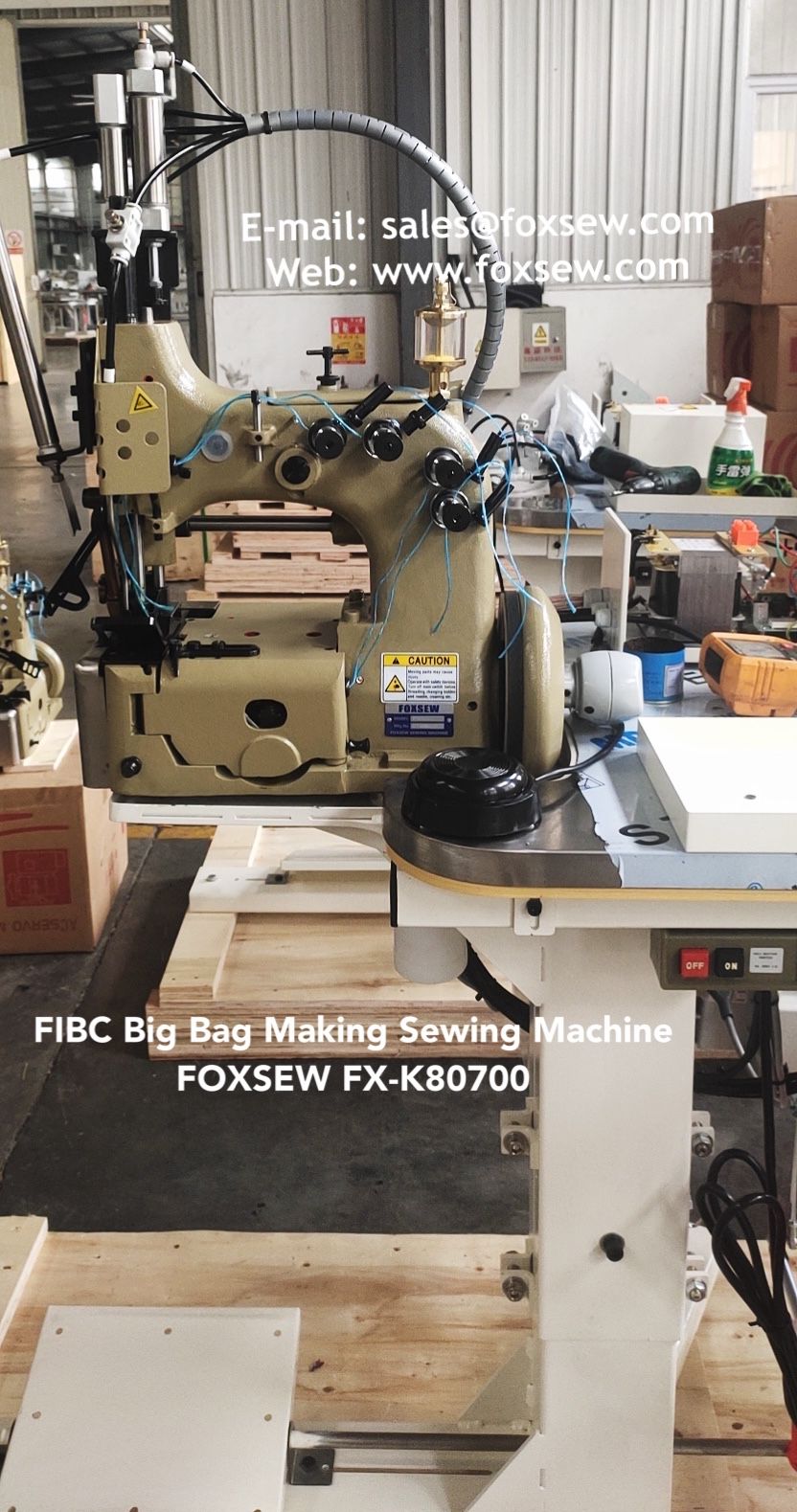 Fibc Big Bag Making Sewing Machine Foxsew Fx K80700 Jpg