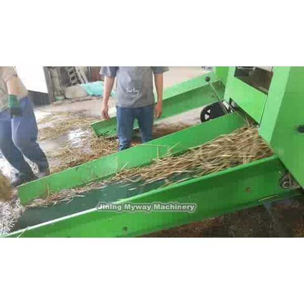 Full-automatic corn silage square baler machine