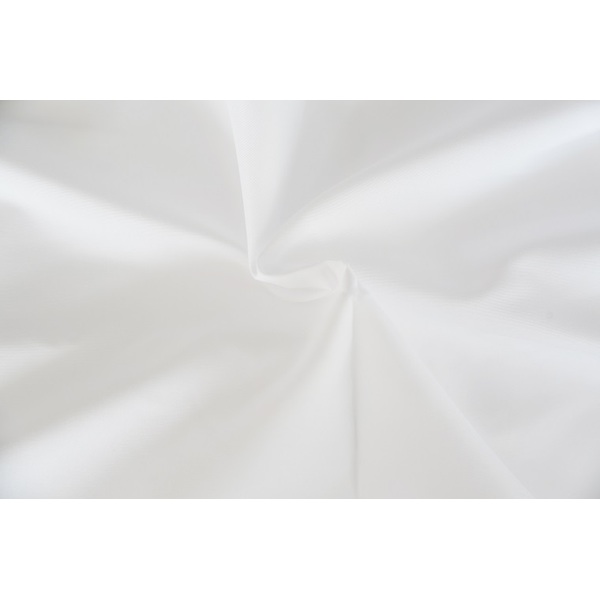 100% Polyester Bed Sheet Regular Optical Calendered White