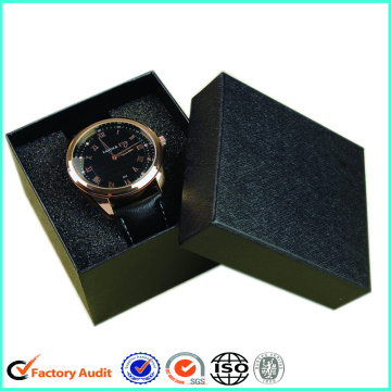 Black Paper Watch Box Packaging