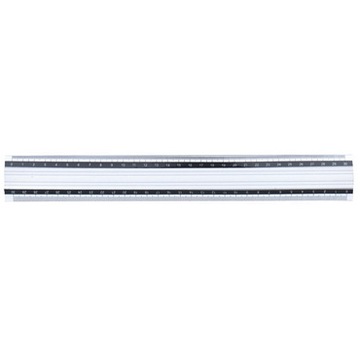 Width 4.3cm Aluminum Scale Ruler