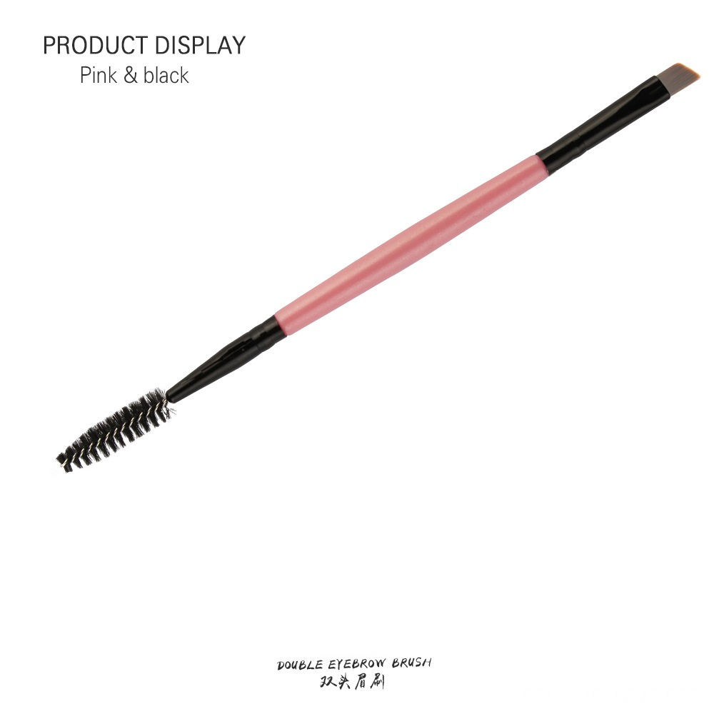 Double Head Eyebrow Makeup Brush 12