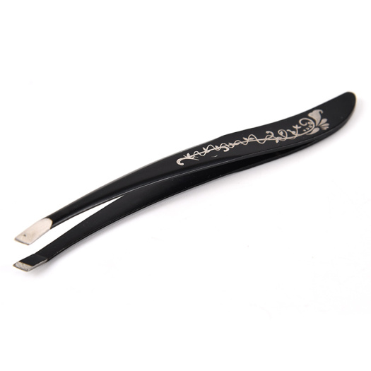 Stainless steel clip beauty tweezers eyebrows eyebrow clip wholesale manufacturers selling