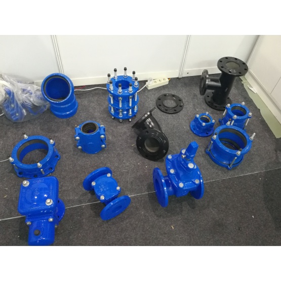 DIN 3352 F4/F5 Rubber wedge seated gate valve