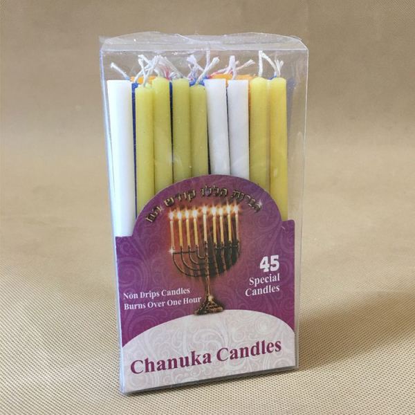 Top Quality Decorative Chanukah Candles