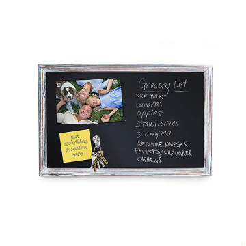 High Precision 11*17Inch Wooden Wood Chalkboard With Stand