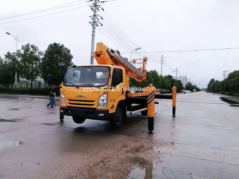 telescopic platform truck 1