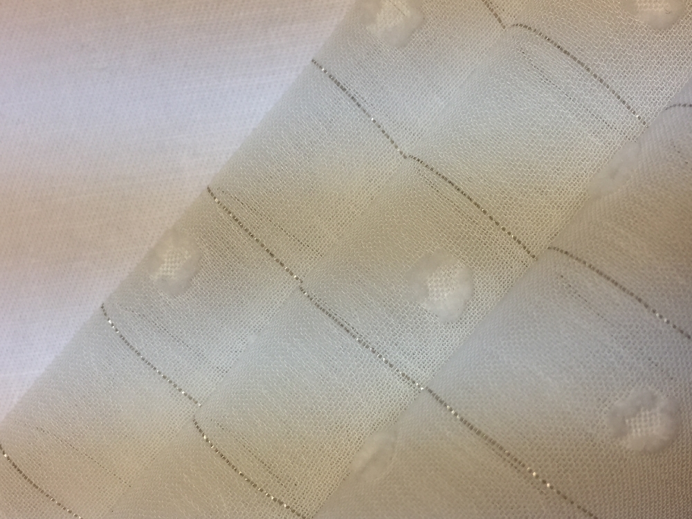 Silver Lurex Solid Fabric