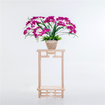 Wholesale Home Indoor Wooden Flower Plant Stand Display Shelf