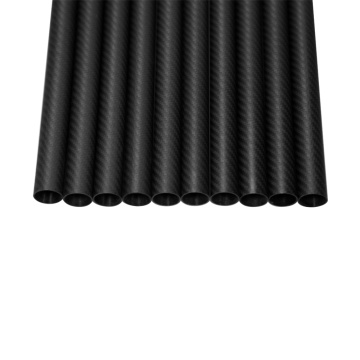 3K Carbon fiber tubes pipes with factory price