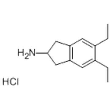 1H-Inden-2-amine,5,6-diethyl-2,3-dihydro-, hydrochloride  CAS 312753-53-0