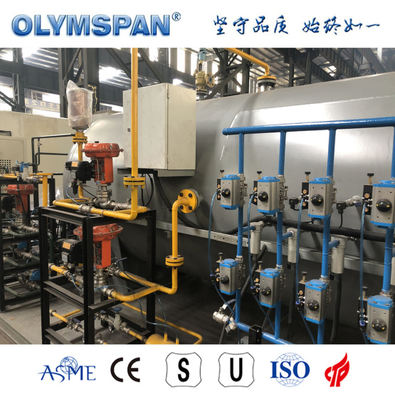 ASME standard fiber glass autoclave