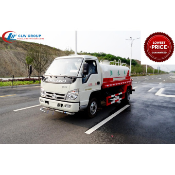 Cheap new FOTON 3000litres water truck
