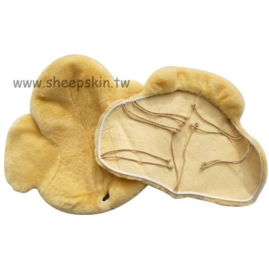 Horse riding saddle seat equestrian sheepskin cover