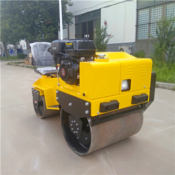 small vibration compaction double drum road equipment