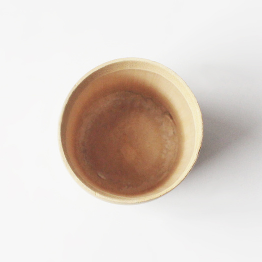 Custom Logo Toothbrush Wooden Cup