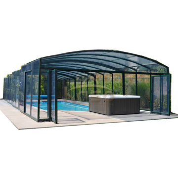 Aluminum Screen Enclosure Kit Glass Swimming Pool Cover