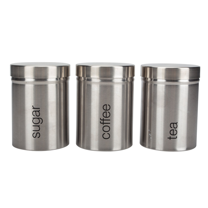 Stainless Steel Canister Set