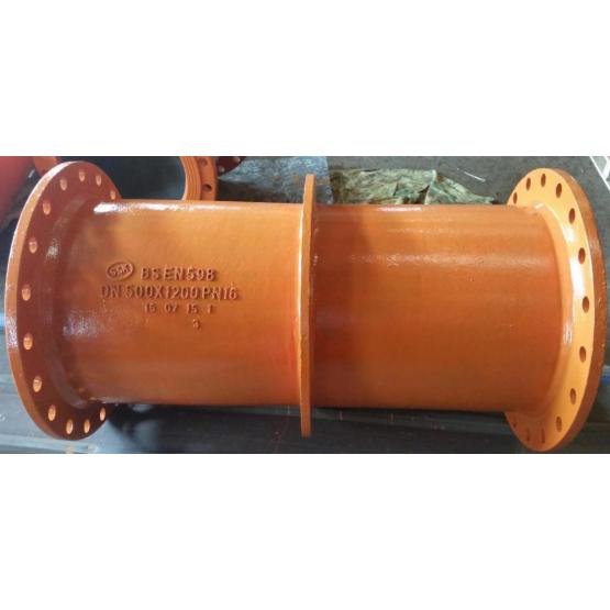 Ductile puddle flange pipe