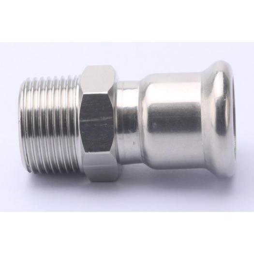 SUS 304 Wholesale Male Coupling Press Fitting