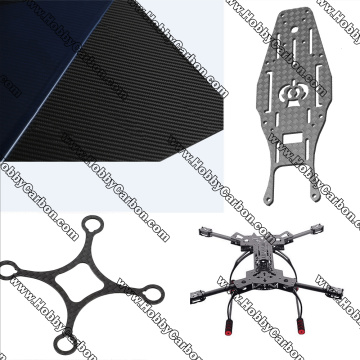3K CNC carbon fiber parts for quadcopter/ drone