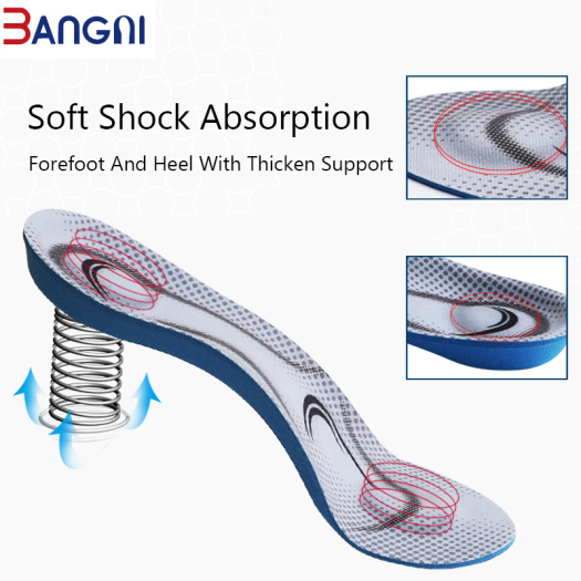 Orthotic Arch Flat Feet Memory Foam 3/4 Insoles