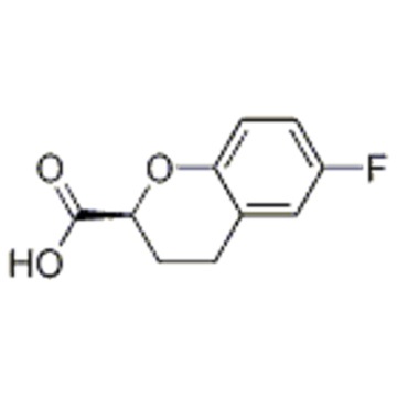 2H-1-Benzopyran-2-carboxylic acid, 6-fluoro-3,4-dihydro-,( 57193070,2S)- CAS 129101-36-6