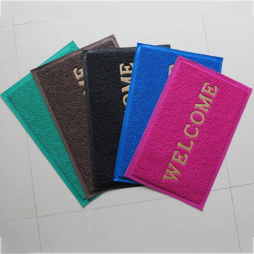 PVC coil cushion anti slip floor mat
