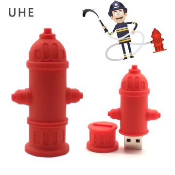 New Style fire hydrant pvc usb flash drive