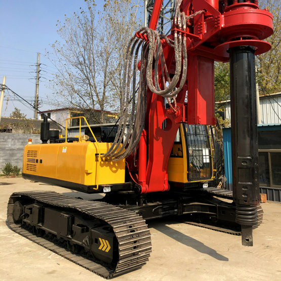 Multi function Hydraulic Ground Screw Pile Drilling Machine