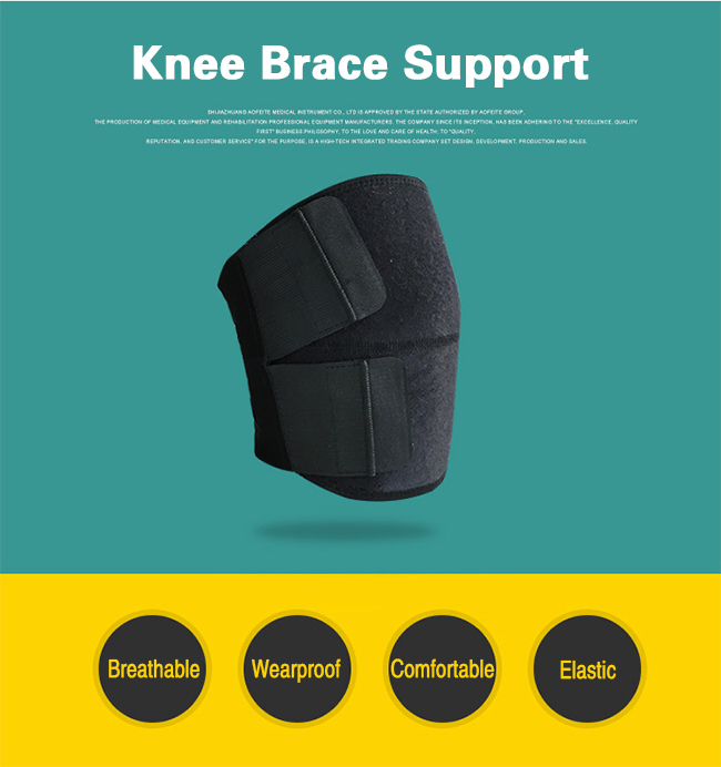 Free and elastic  kneepad
