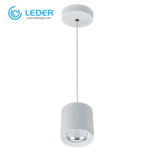 LEDER Cylindrical White 12W LED Downlight