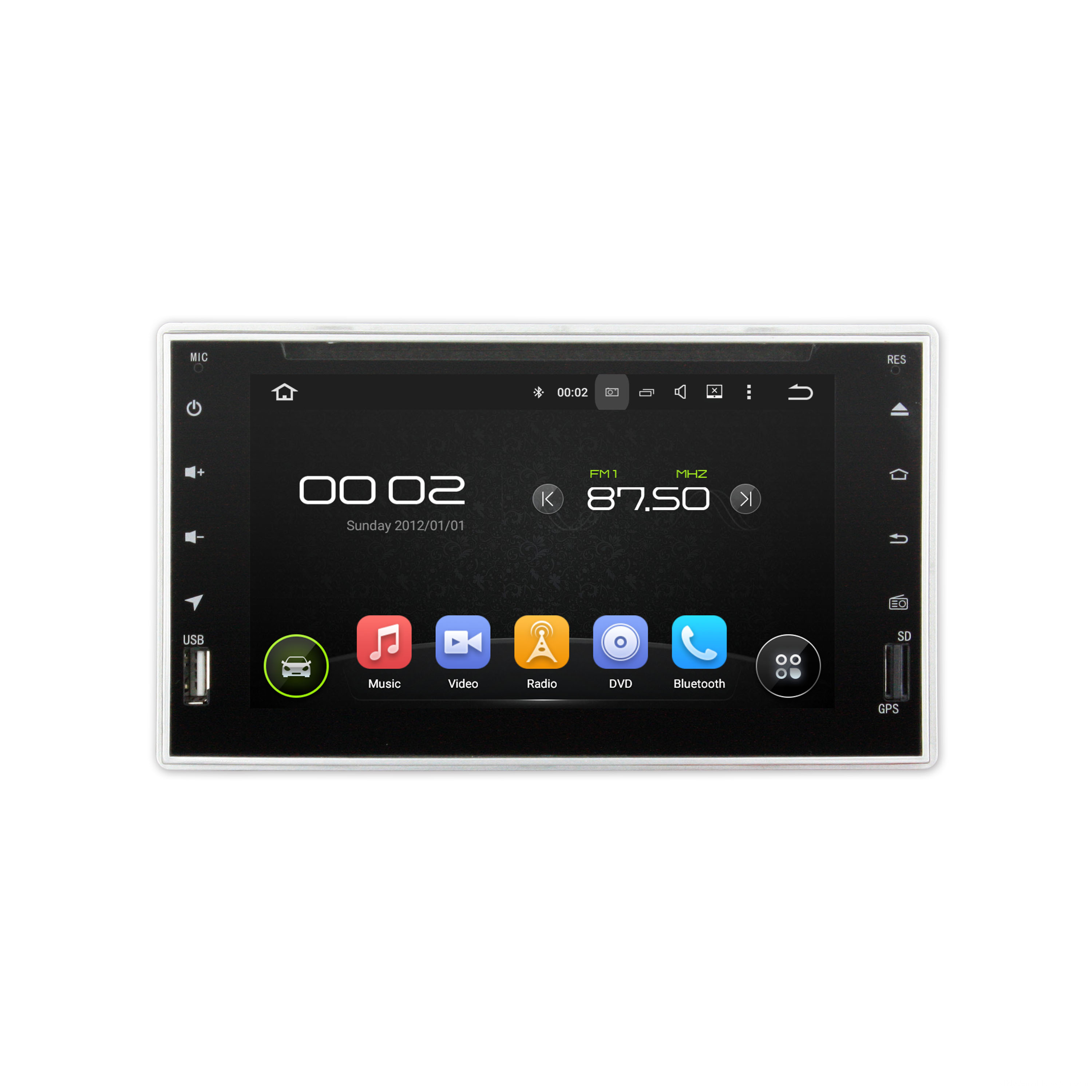 6.2 inch universal car dvd player 