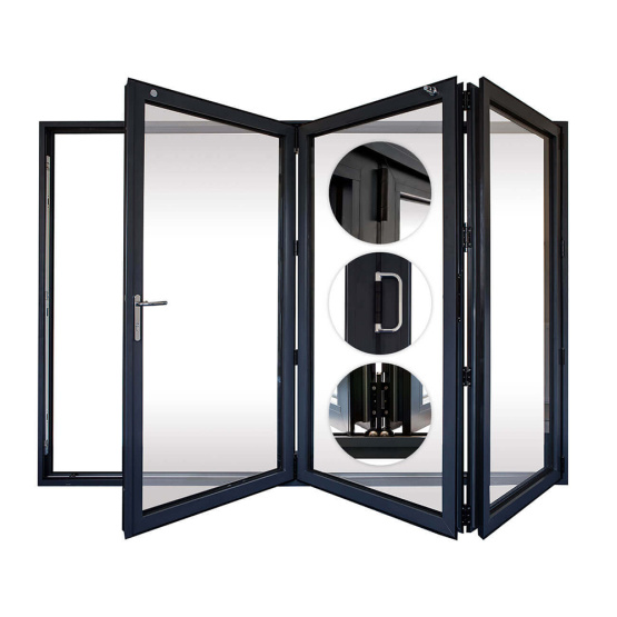 Glass External Folding Patio Doors