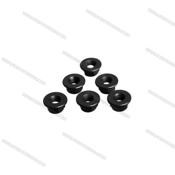 High quality Black M2M2.5M3 Aluminum flange Nuts