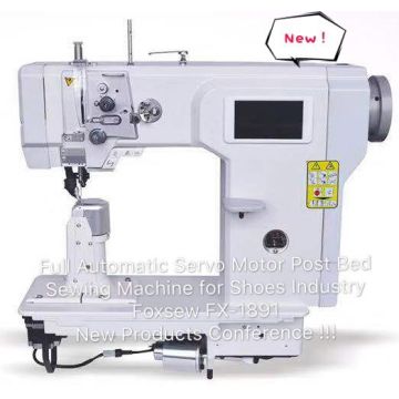 Fully Automatic Post Bed Sewing Machine With Servo Motor Strcture