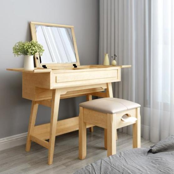 Bamboo Glass Dressing Table