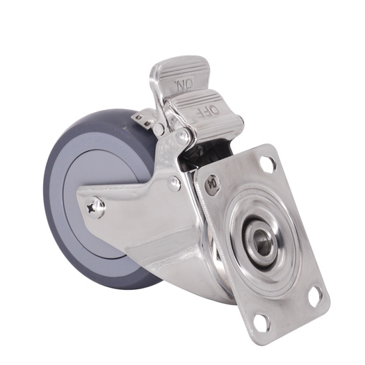 Stainless Steel 5 Inch Caster With Brake