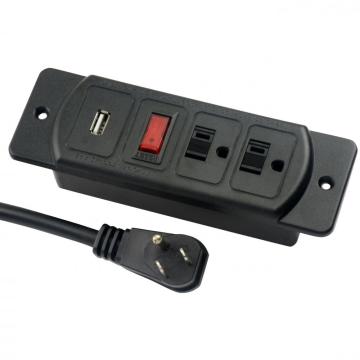 US Dual Power Outlets With Switch&USB