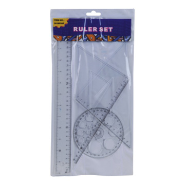 30cm Plastic Ruler Set