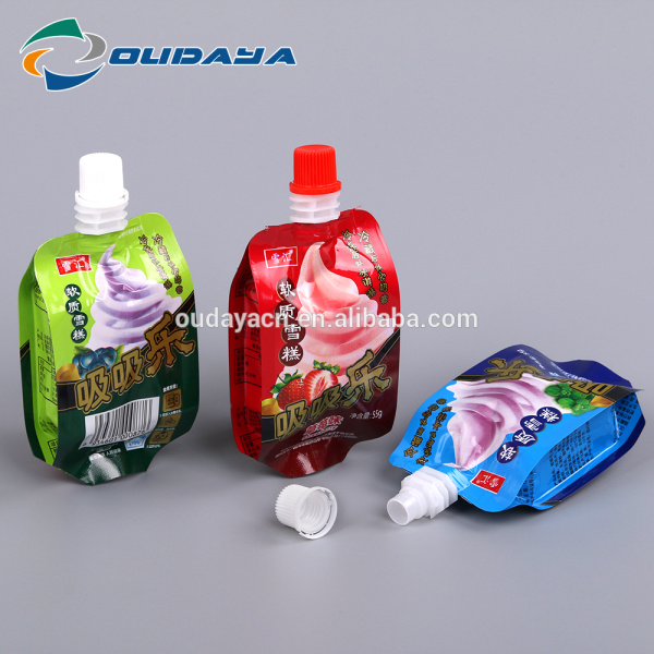 Side Gusset ice cream pouch /popsicle packaging bag