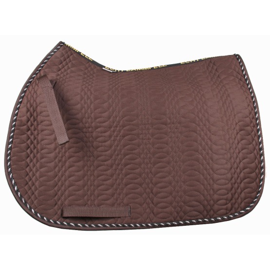 Cotton quilted horse saddle pad