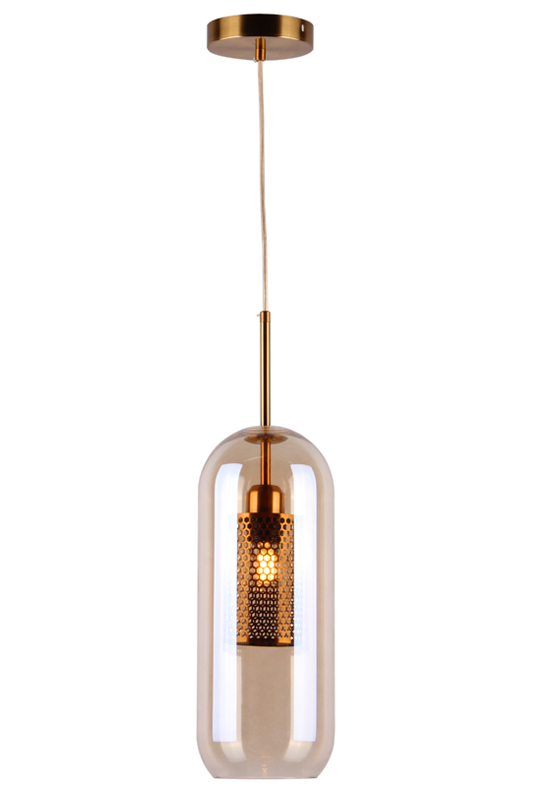 Modern Lamp Amber Color