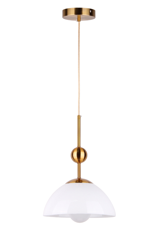 Pendant White Glass Lamp