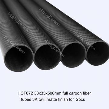 Straight Round Carbon Fiber Tube for Octocopter