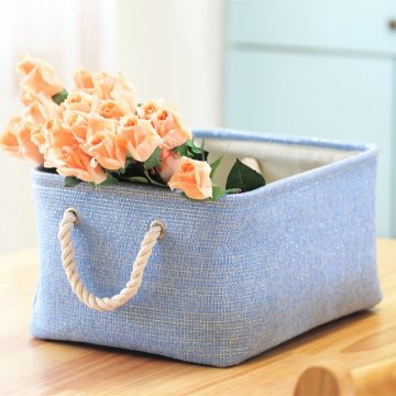 Large Decorative Fabric Bin Toy Storage Bin